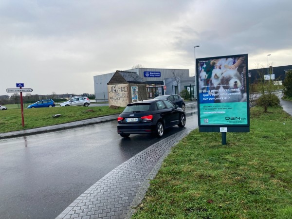 Mobilier urbain 2m²