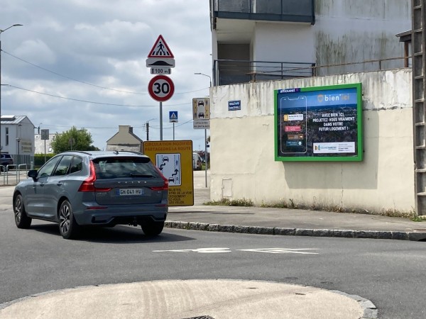 Panneau d'affichage 4m²