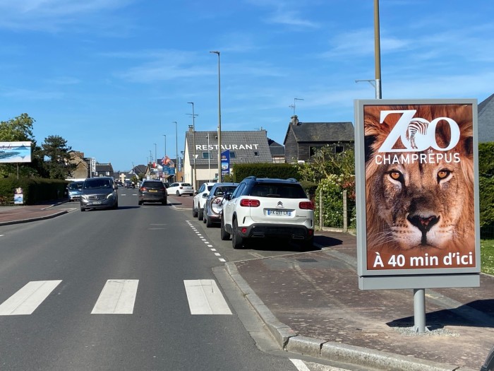 Panneau d'affichage 2m²