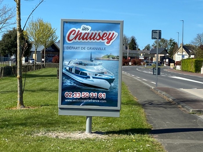 Panneau d'affichage 2m²