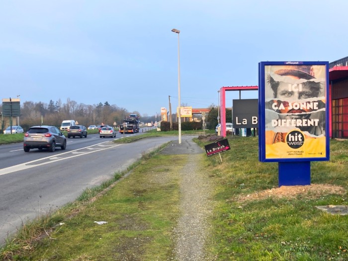 Affichage 2m² Rennes ZI Route de Lorient