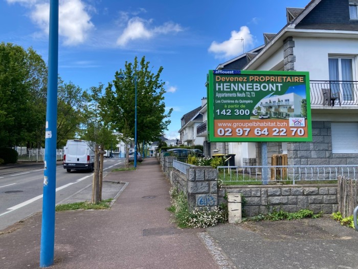Panneau d'affichage 4m²